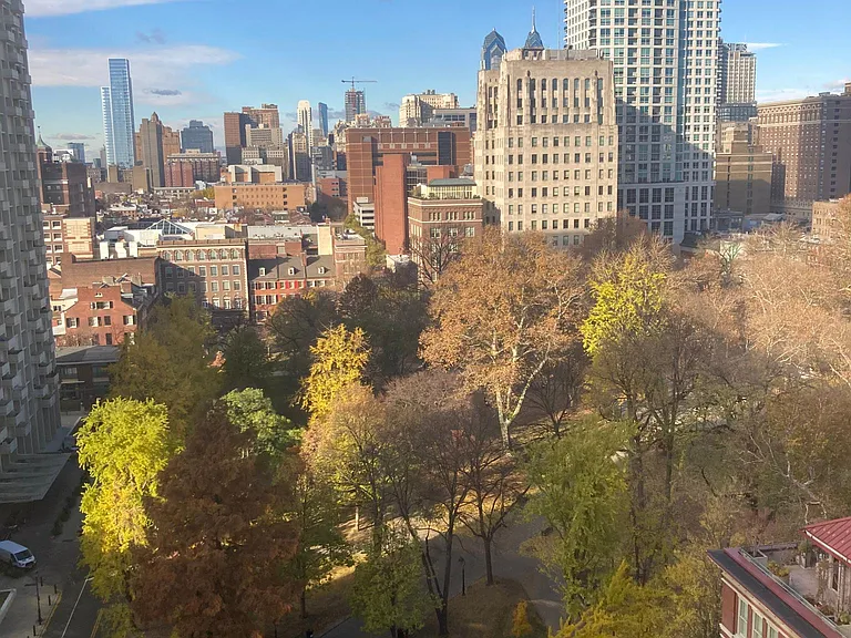 Your views overlooking the Park