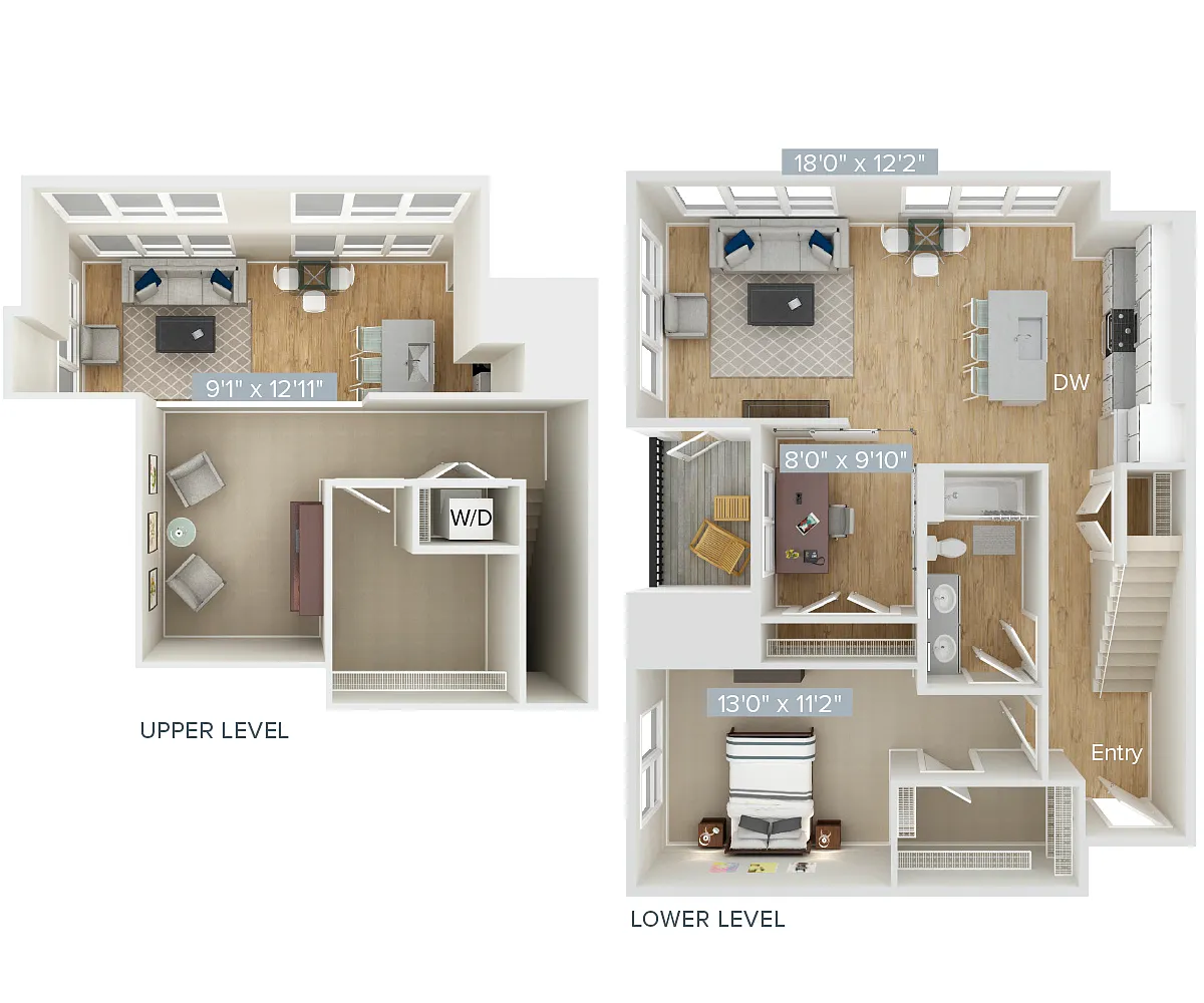 Floor plan A3DL-1286