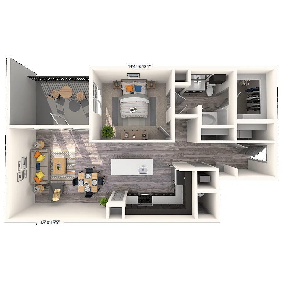 Floor plan A21