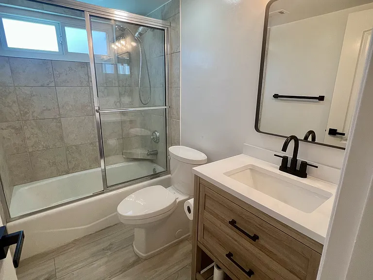 Bathroom #2 with tub and shower
