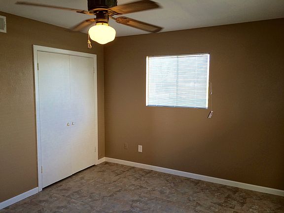 both bedrooms have built in storage