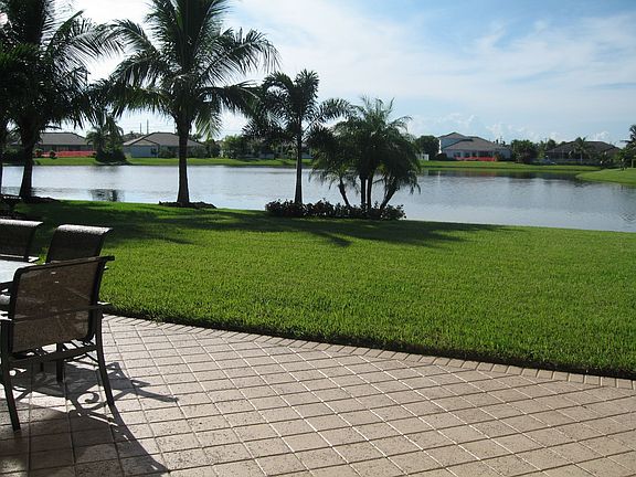 wide lake view from porch