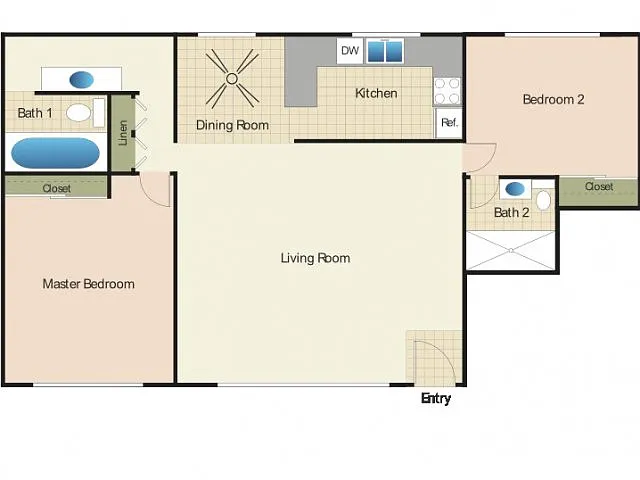 Floor plan Luxo