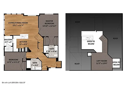 Floor plan B4 Loft