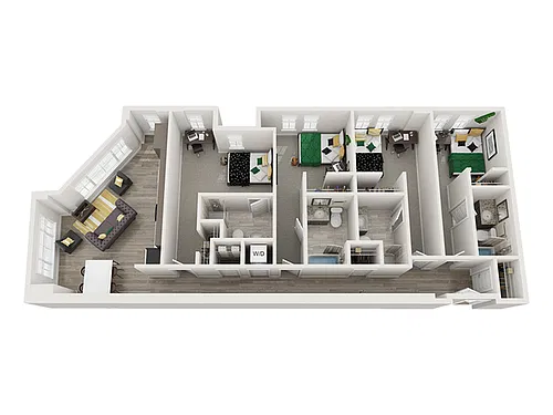 Floor plan D6