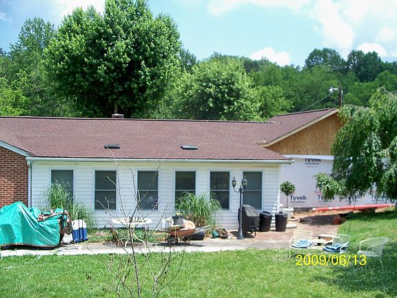 June 16, Rear View New Roof