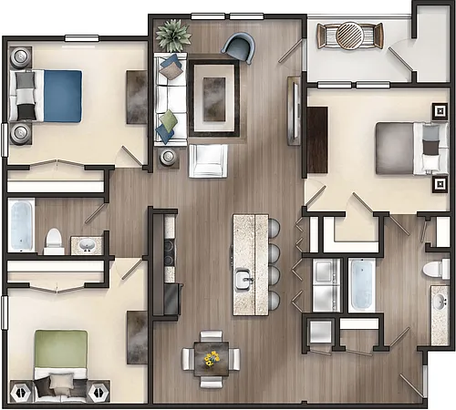 Floor plan C1