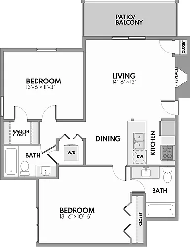 Floor plan Lakeview II