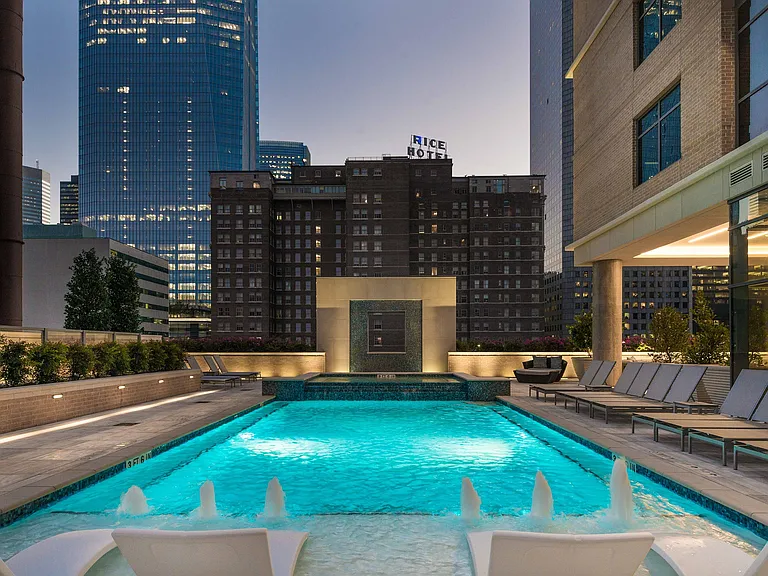 Pool Deck Evening