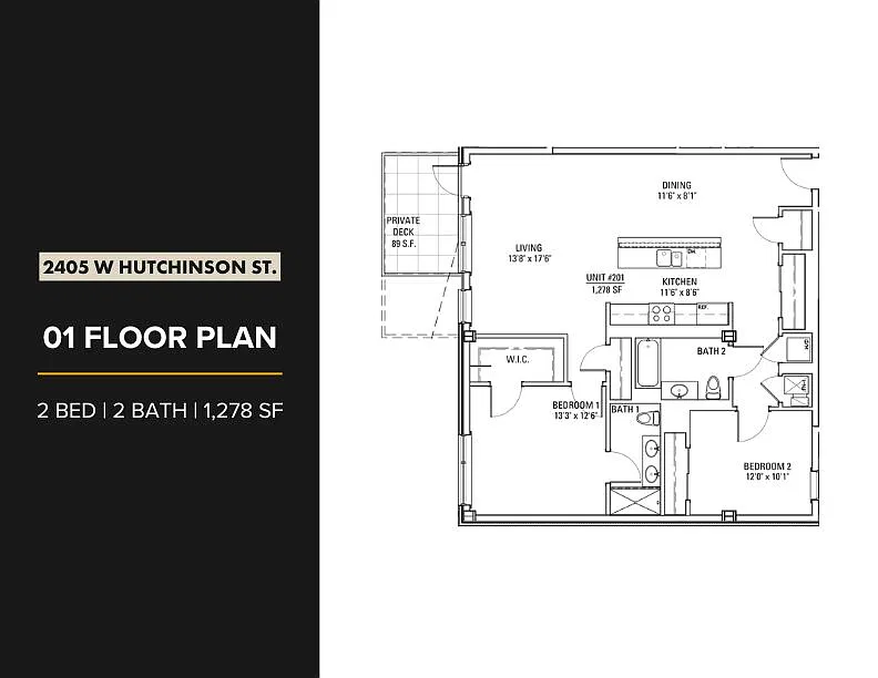 Floor plan The Cali