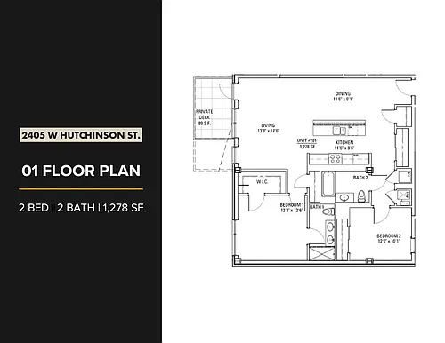 Floor plan The Cali