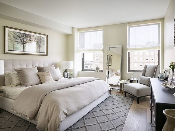 Light-filled bedrooms are impeccably finished with the finest features.