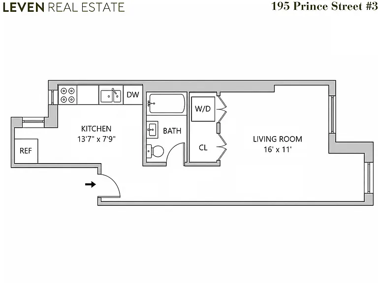 195 Prince St #3W — Photo 10