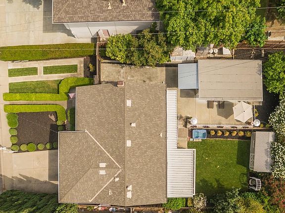 Aerial view of property.