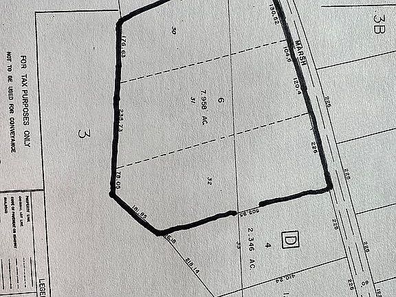 Acreage/Frontage for 3 lots