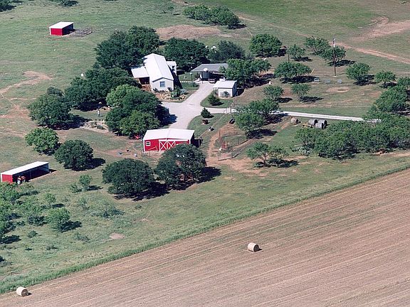 Drone shot of homesite