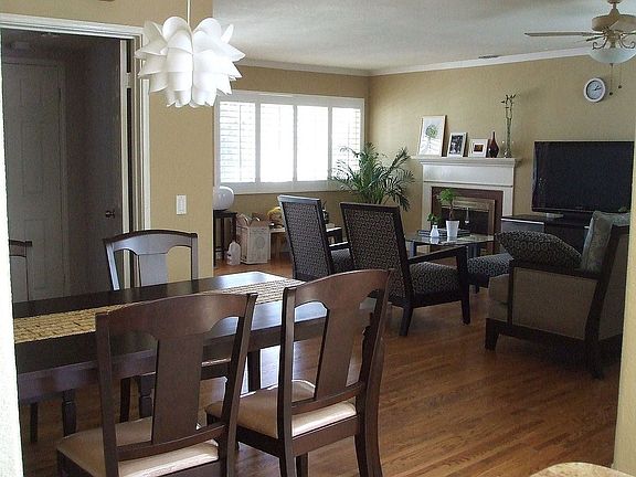 remodeled living/ dining room