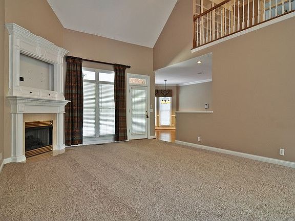 Great Room with vaulted ceiling