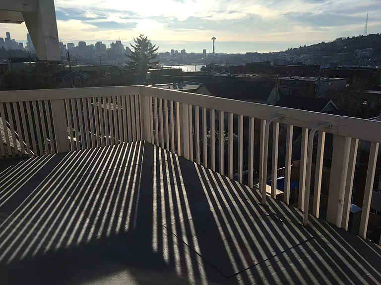 Deck view to downtown
