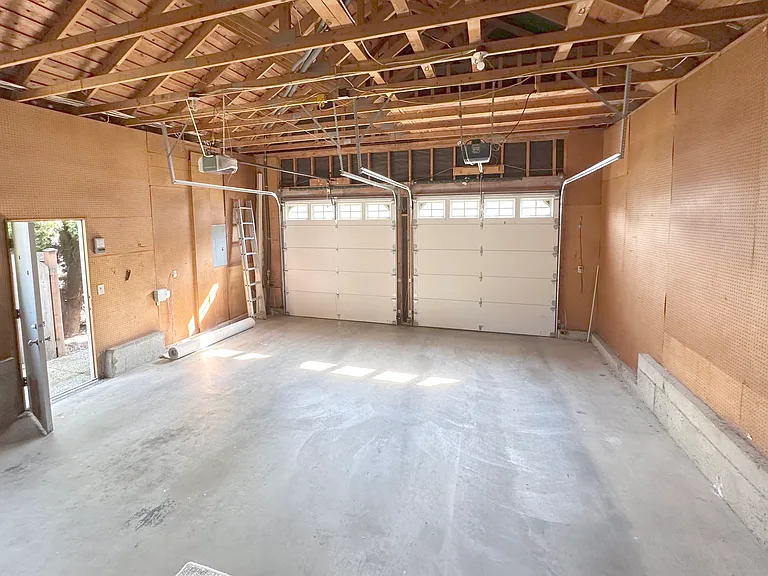 Two-car garage