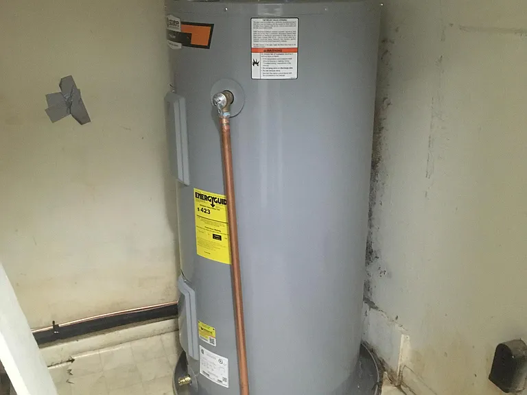 New water heater.