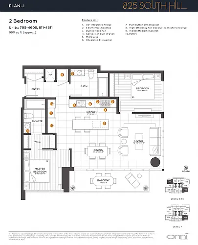 Floor plan PLAN J