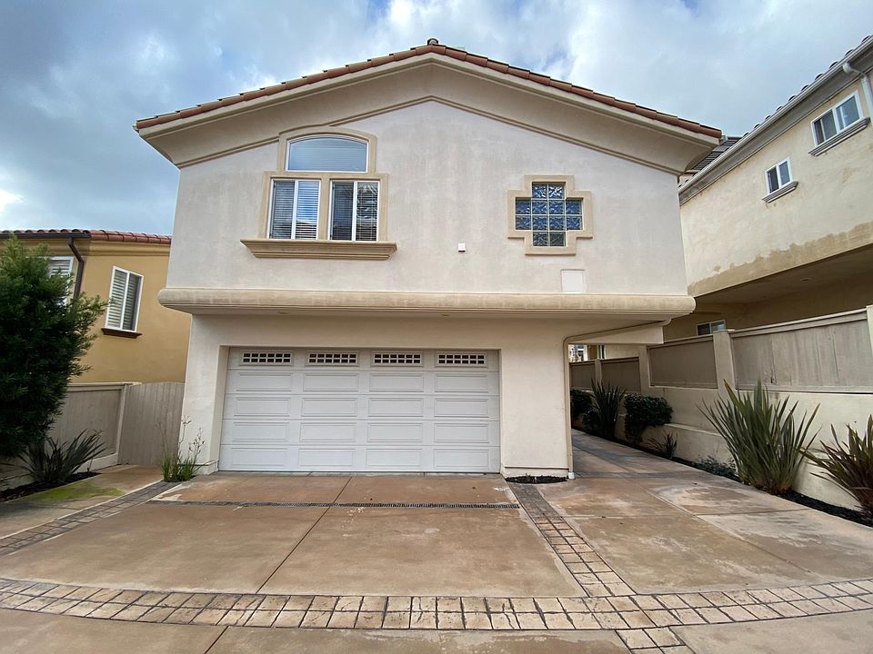 Rear of home (garage access)