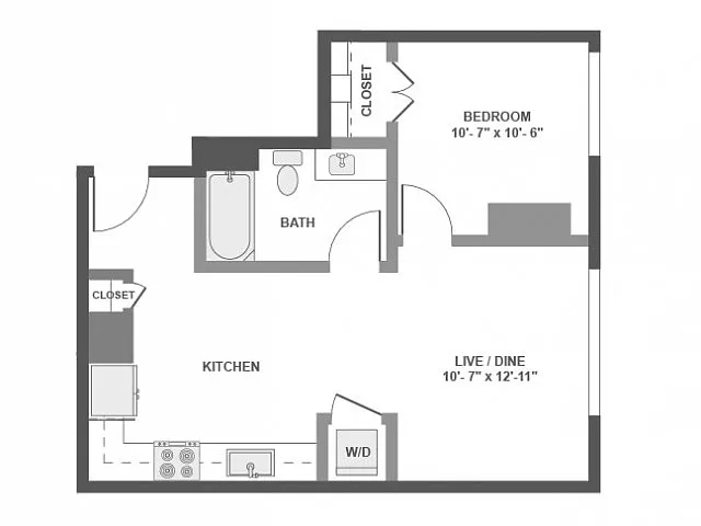Floor plan A2a