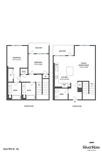 Floor plan Townhome