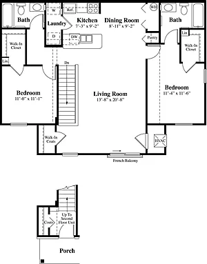 Floor plan Treetops