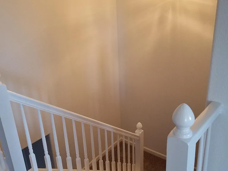 Stairway from top floor