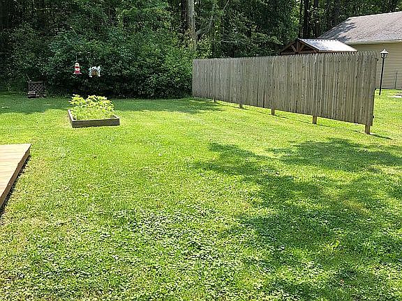 Privacy fence to enjoy back 