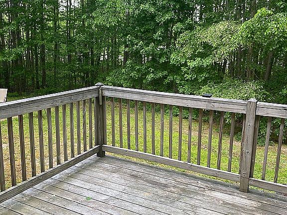 Back deck/yard