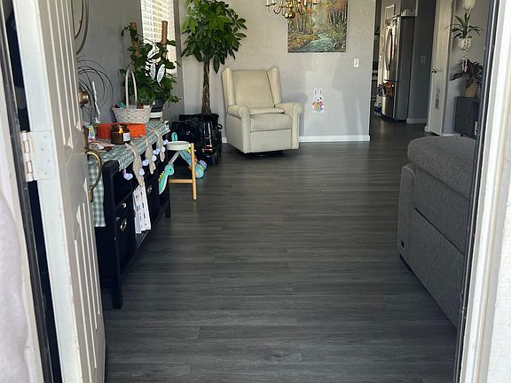 Living room from front door