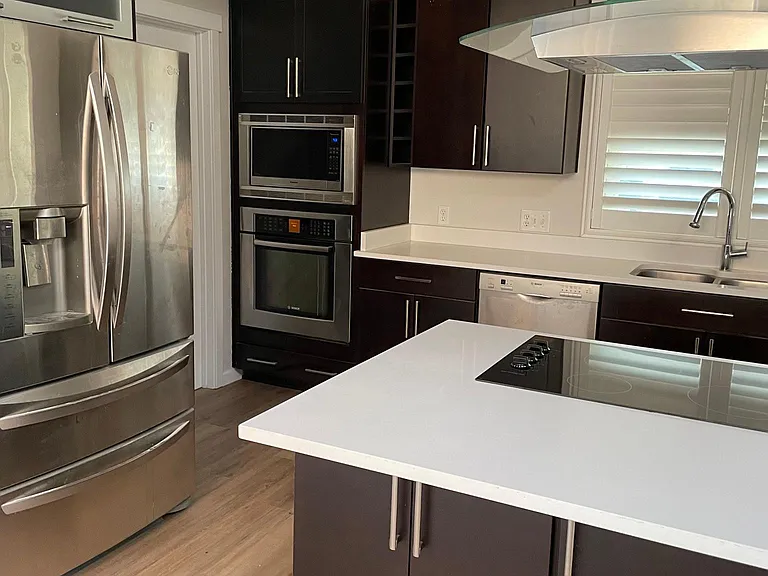 open concept kitchen
