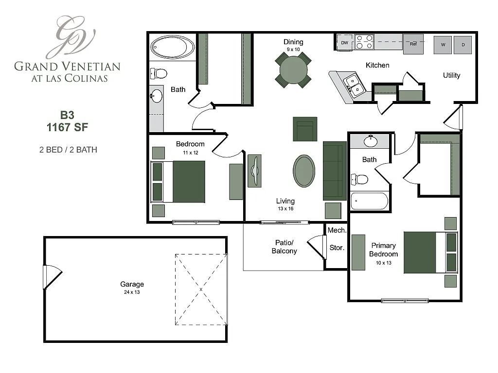 Floor plan B3