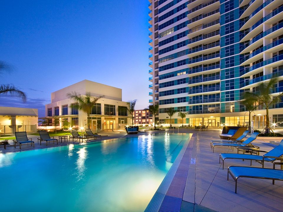 A view from the pool