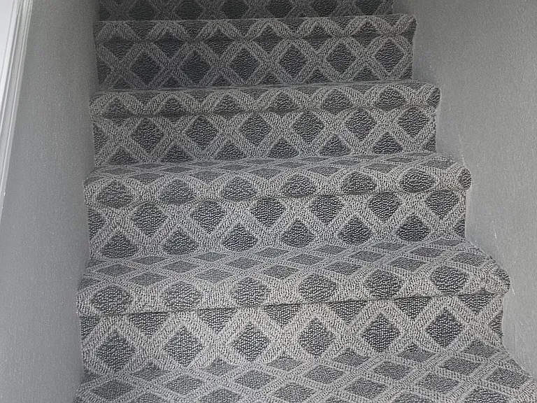 Stairs, new carpet