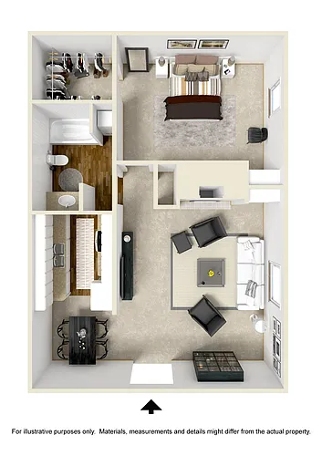 Floor plan 1C