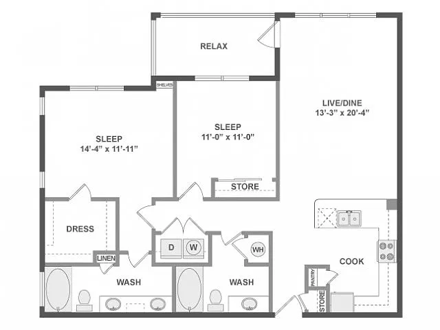 Floor plan C5a