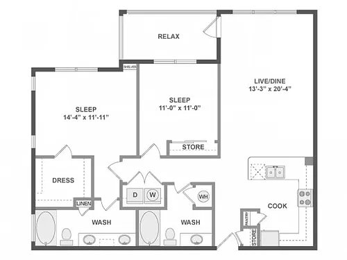 Floor plan C5a