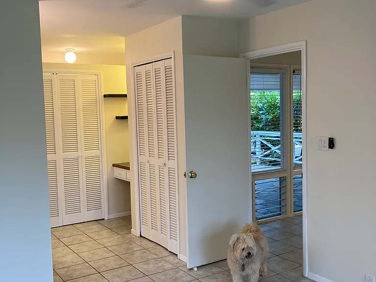 Master closets.