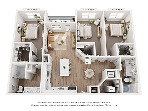 Floor plan C1