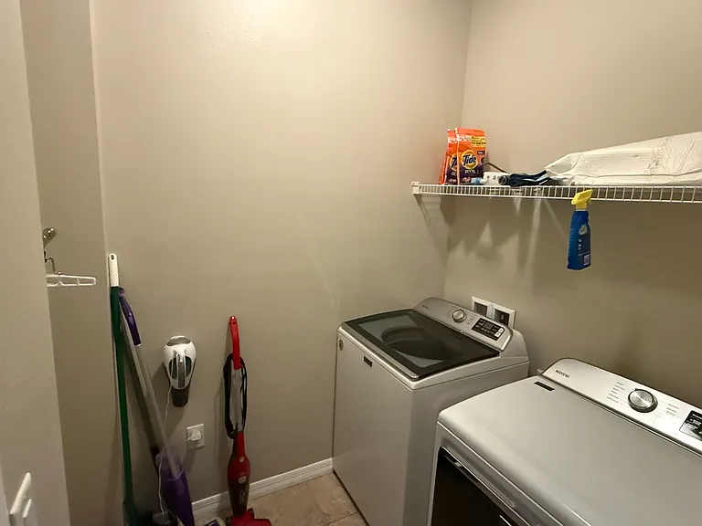 Inside Laundry Room Downstairs