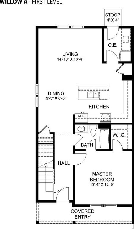 Willow Plan, Prairie Song Cottages