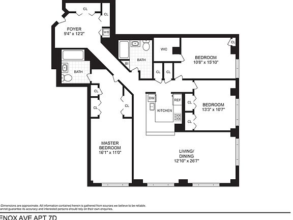 2nd image of 380 Lenox Ave #7D