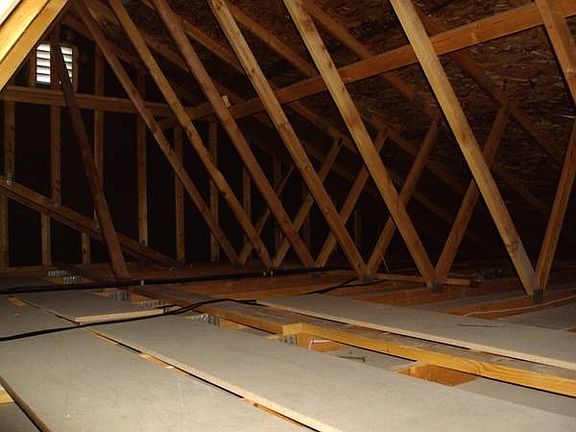 Storage above garage