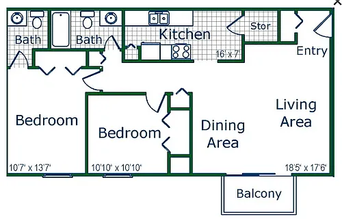 Floor plan Cherry