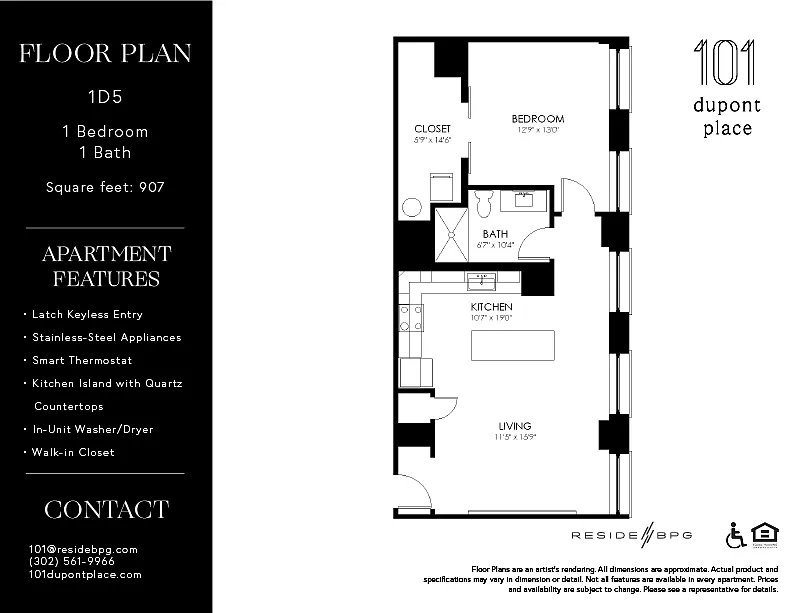 Floor plan 1D5