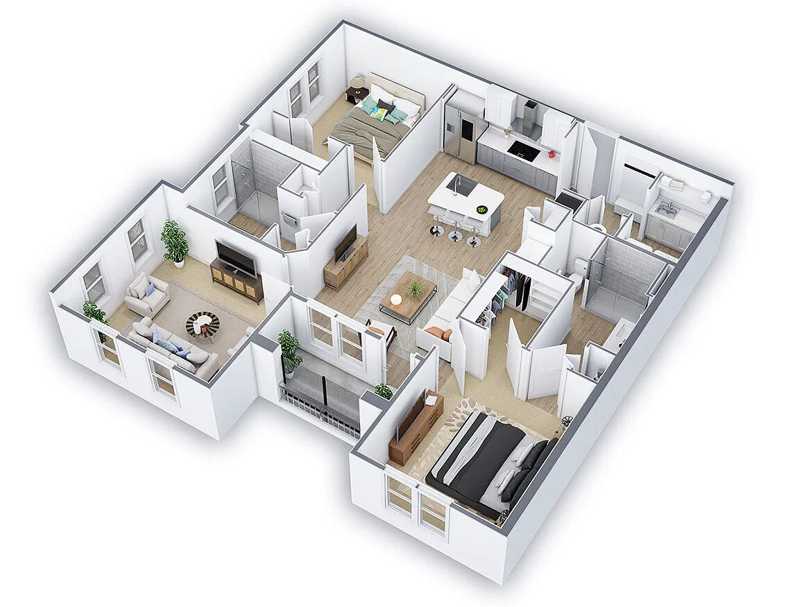 Floor plan B4